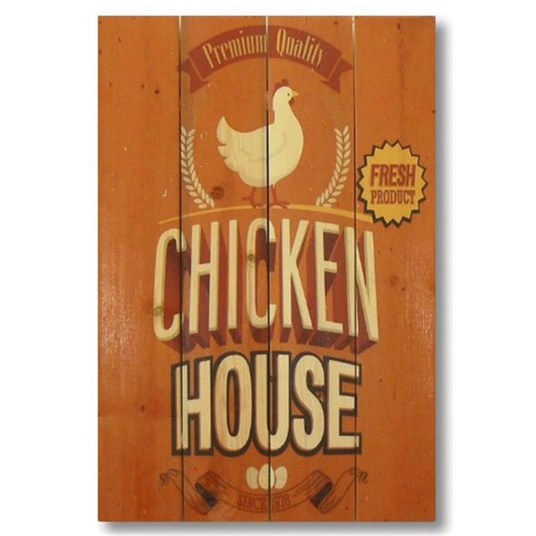 Wile E. Wood 14 x 20 Chicken House Wood Art WI86811